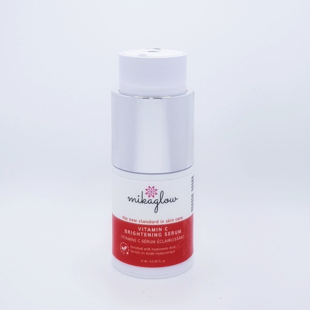ORGANIC Vitamin C Brightening Serum - Enriched with Hyaluronic Acid